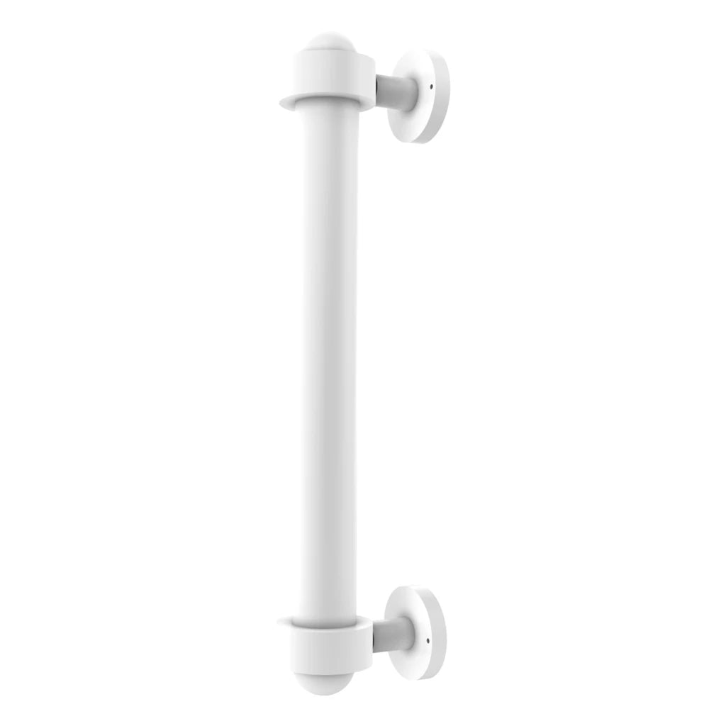 8 Inch Door Pull with Dotted Accents - 402AD-WHM