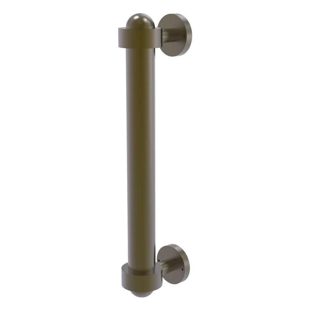 8 Inch Door Pull with Groovy Accents - 402AG-ABR