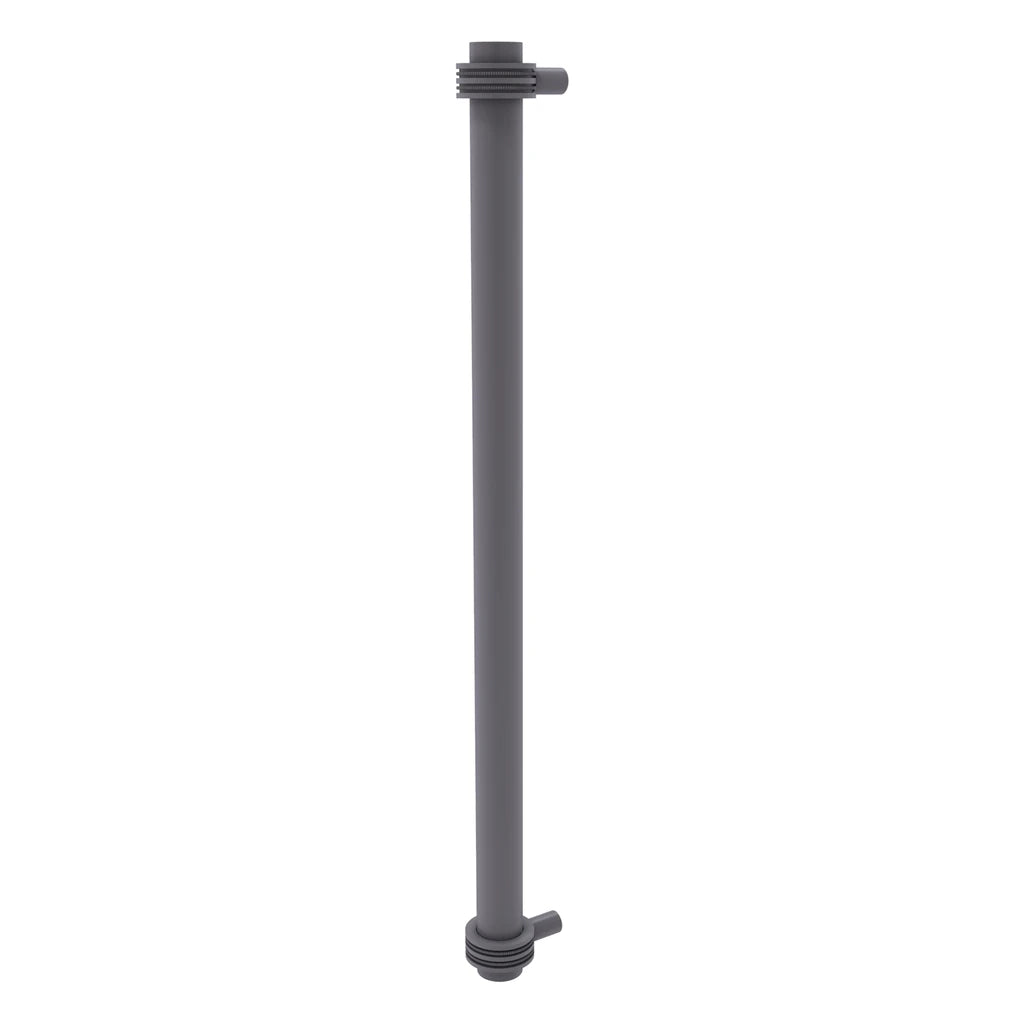 18 Inch Refrigerator Pull with Groovy Accents - 402G-RP-GYM