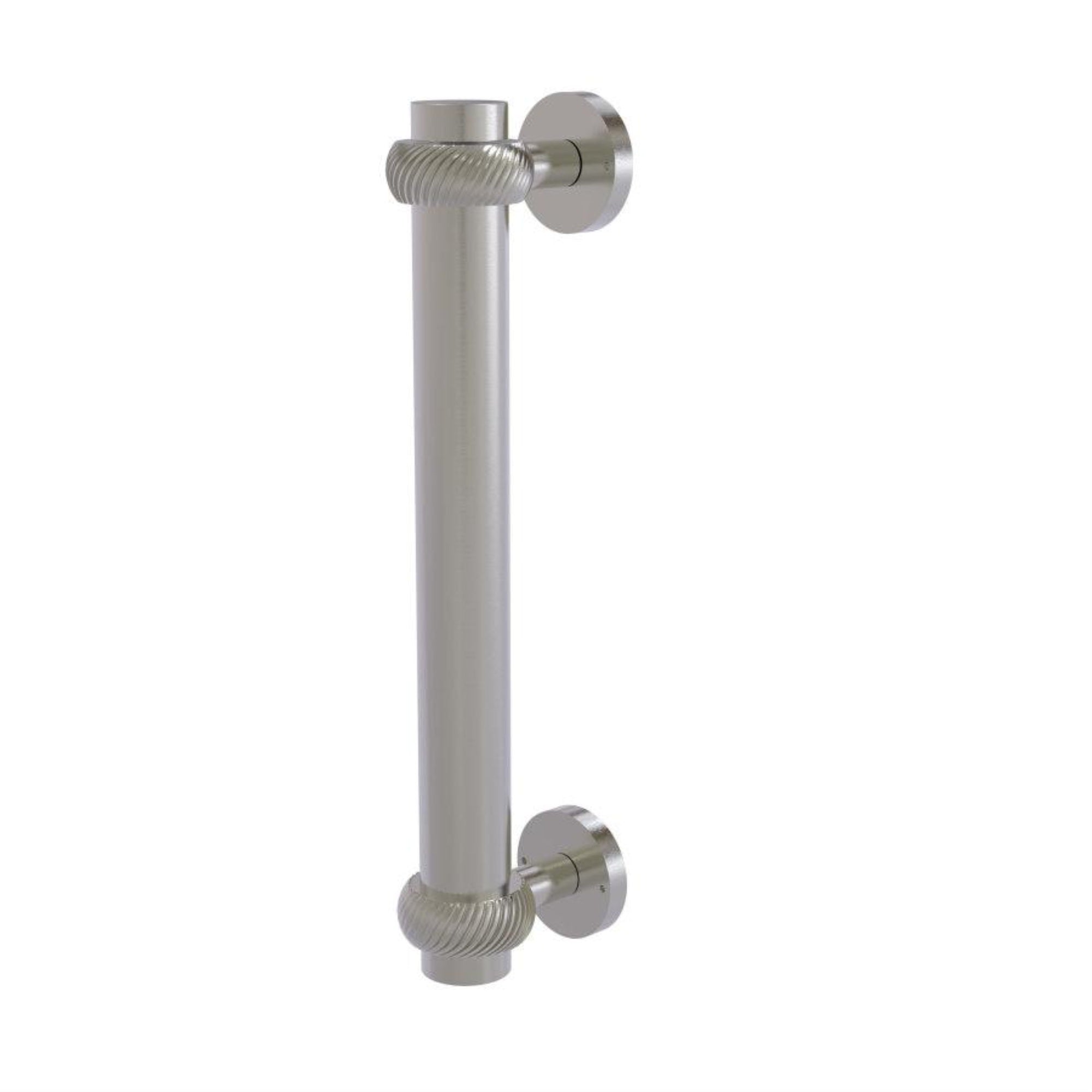 8 Inch Door Pull With Twisted Accents - 402T-Sn