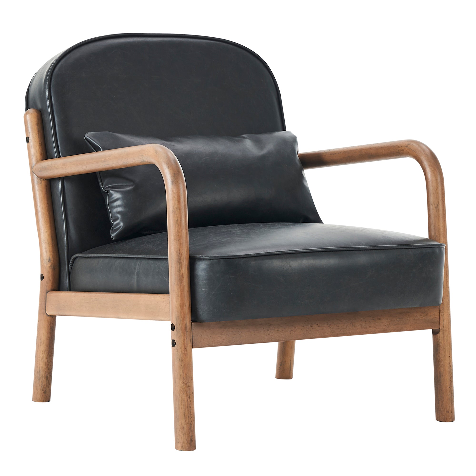 FANI-ACCENT CHAIR PU-BLACK