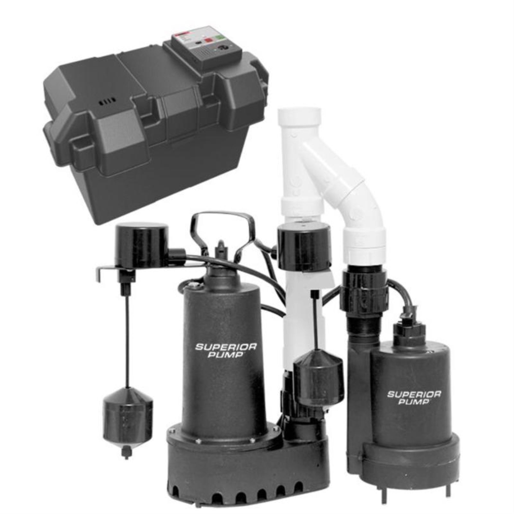 Superior Pump 4200 gph Cast Iron Vertical Float Switch AC Sump Pump 10 ft., (Pack of 1)