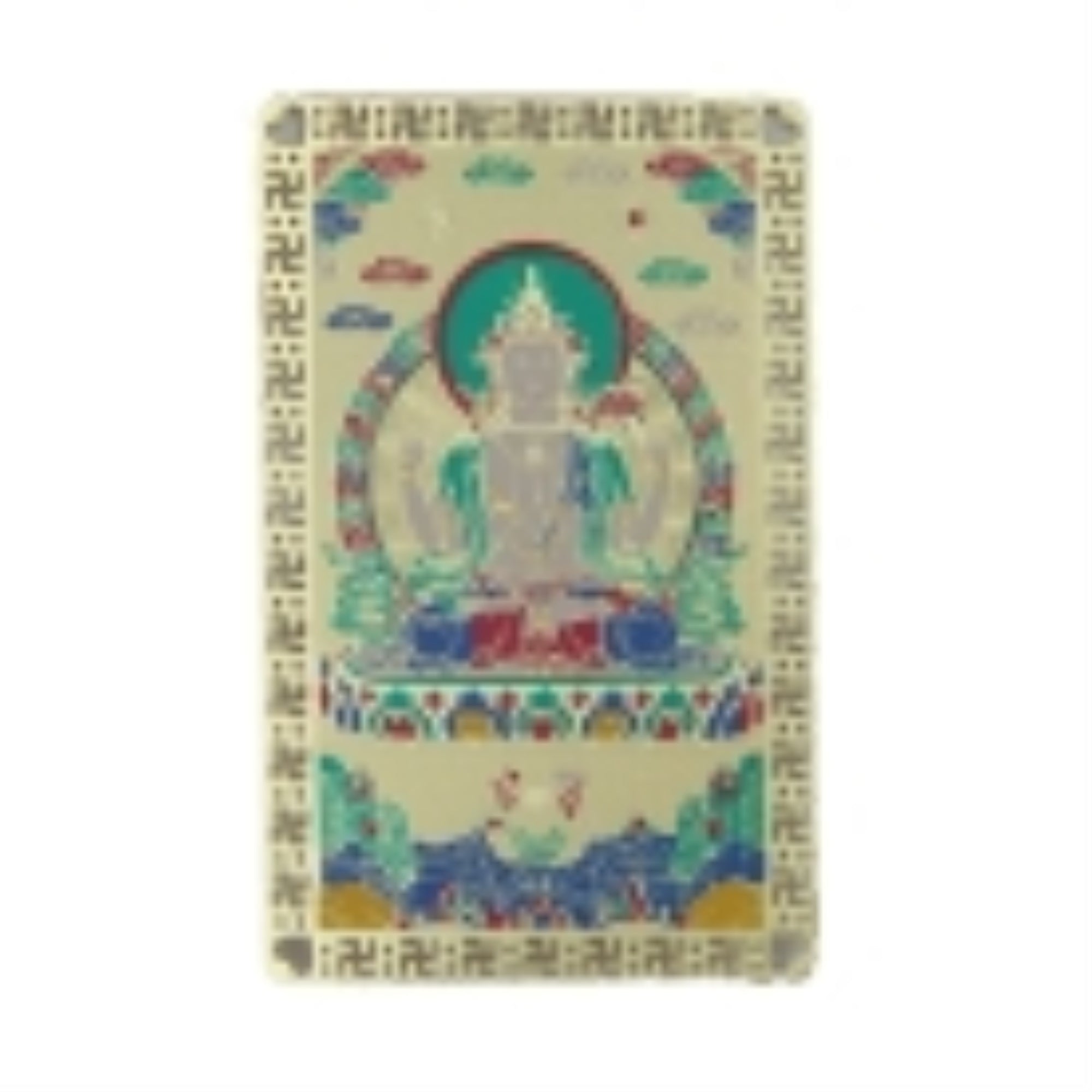Four-Armed GuanYin Talisman Card