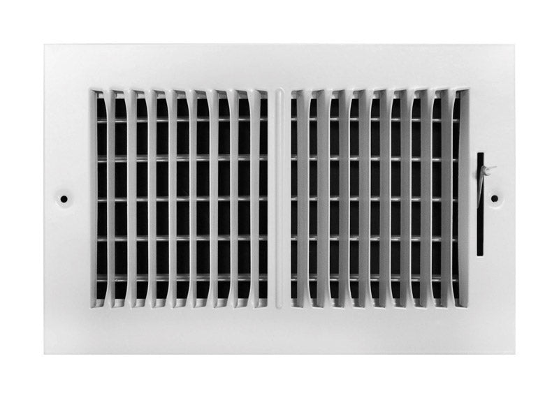 Register Wall Wht 10X6 (Pack Of 1)