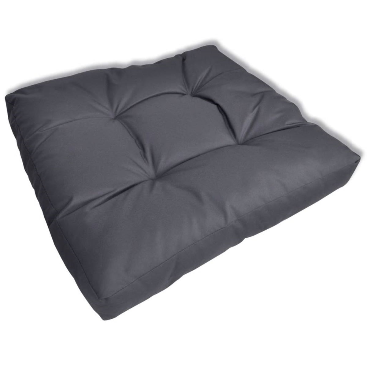 Upholstered Seat Cushion 23.6' X 23.6' X 3.9' Gray