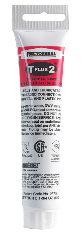 Sealant Pipe T+2 1.75Oz (Pack Of 1)