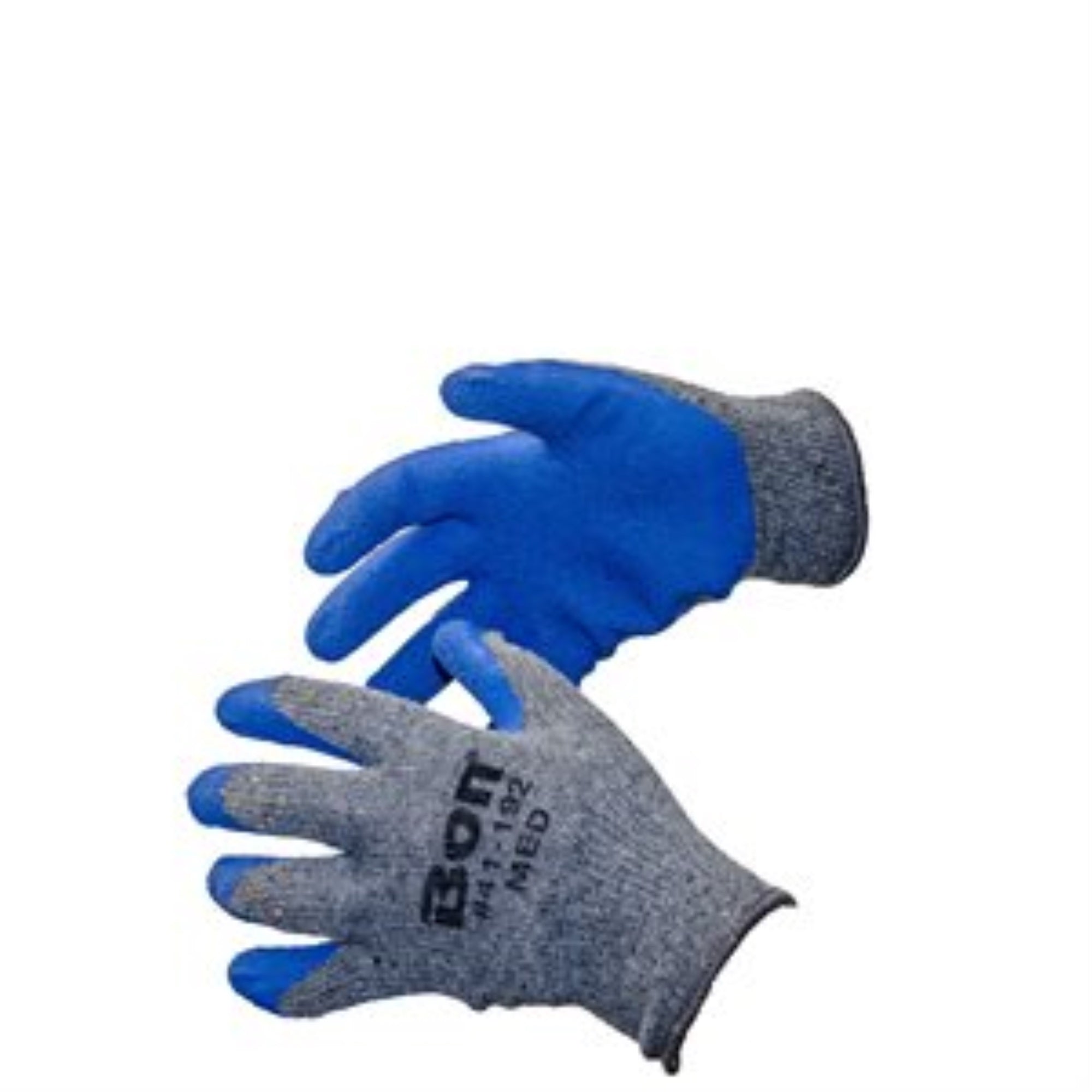 Bon 41-192 Bricklayer Gloves - Knit Wrist - Medium  Pair