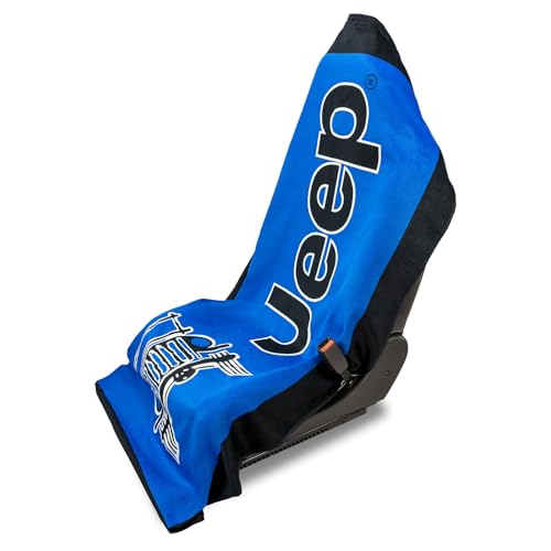 Casafoyer Blue Jeep Towel2GO - (Pack Of 2)