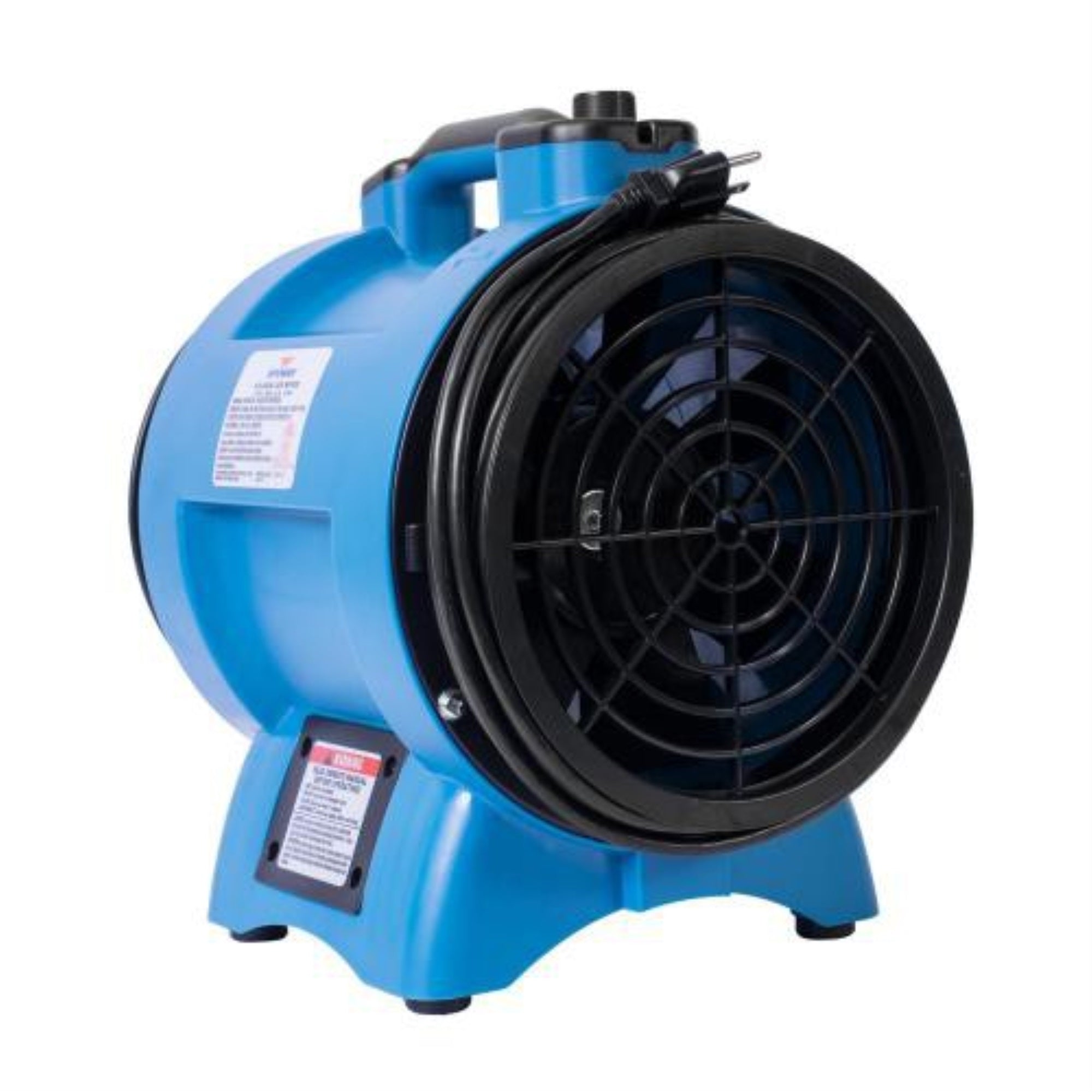 Xpower X-8 Variable Speed 8Inch Diameter Industrial Confined Space Ventilator Fan