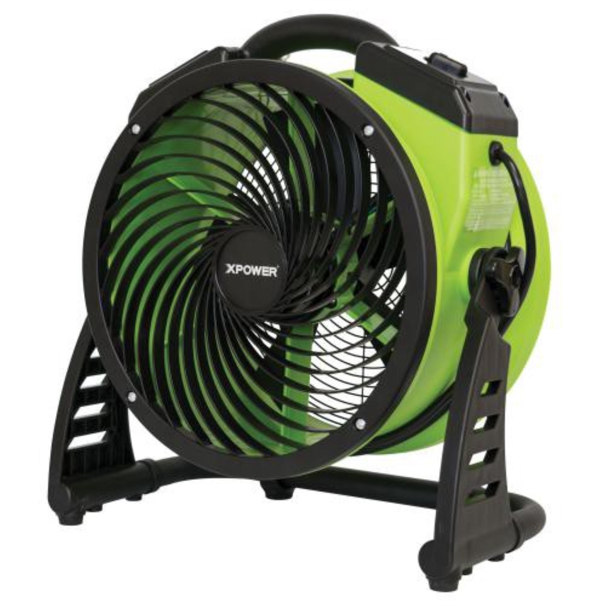 Xpower Fc-100 1100 Cfm 4 Speed Portable Multipurpose 11Inch Pro Whole Room Air Circulator Utility Fan