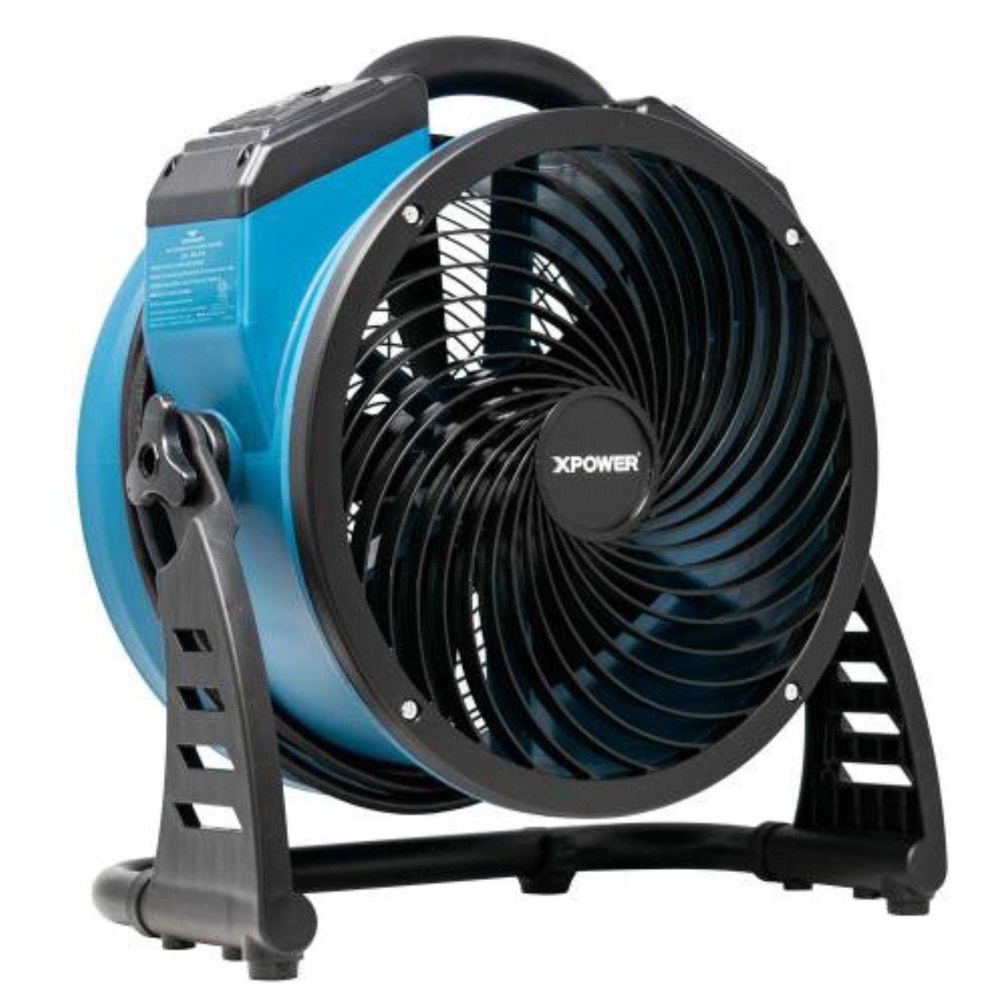 Xpower Fc-200 1300 Cfm 4 Speed Portable Multipurpose 13Inch Heavy Duty Whole Room Air Circulator Utility Fan