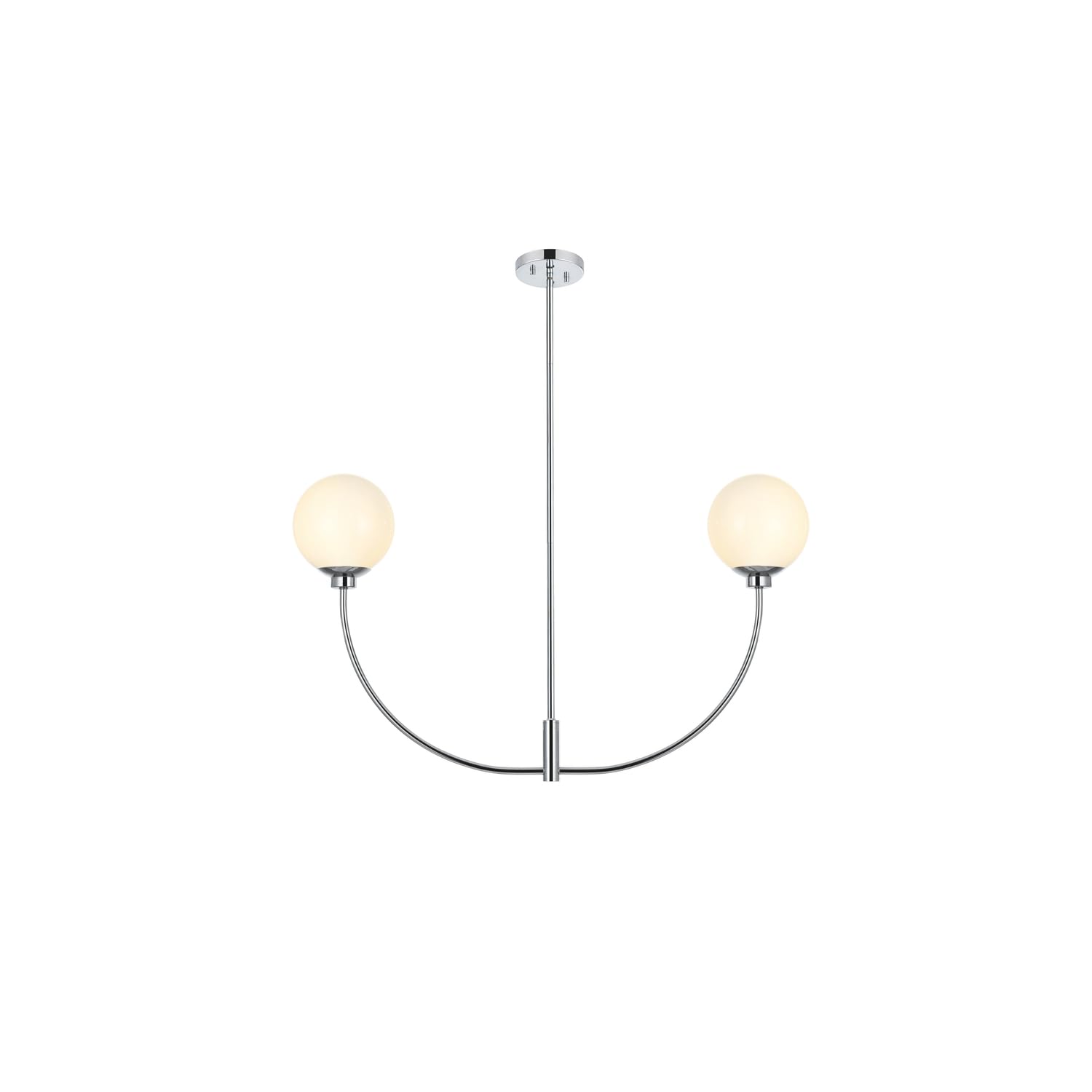 Nyomi 36 inch chandelier in Chrome