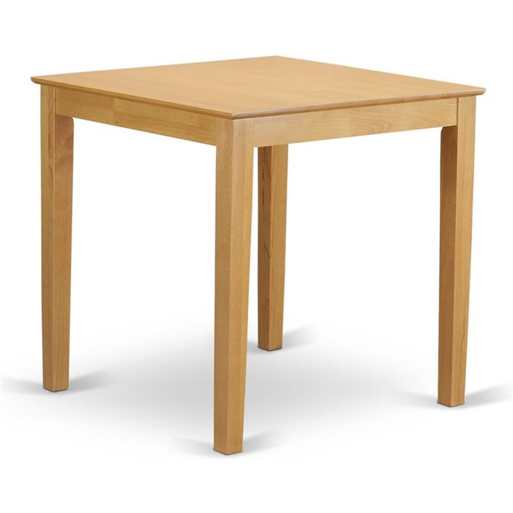 36-Square  Counter  Height  Pub  Set  table  in  Oak  Finish