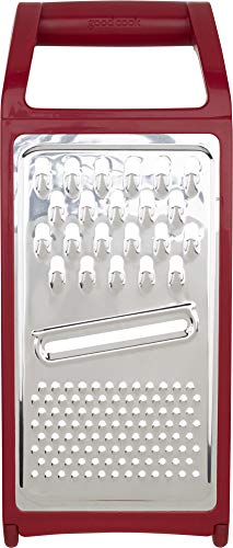 Good Cook 10-Inch Chrome Universal Flat Grater,Colors May Vary