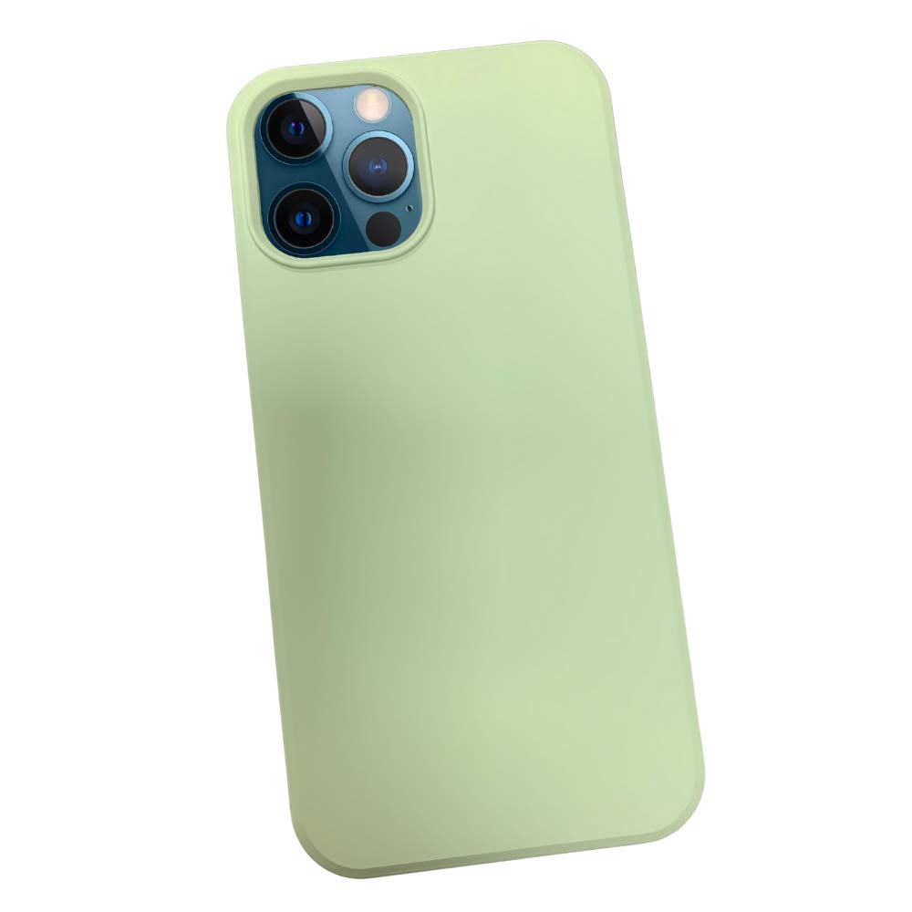KP KOOL PRODUCTS TPU Silicone Case Compatible with iPhone 12 Pro/Max - Soft Protective Cover