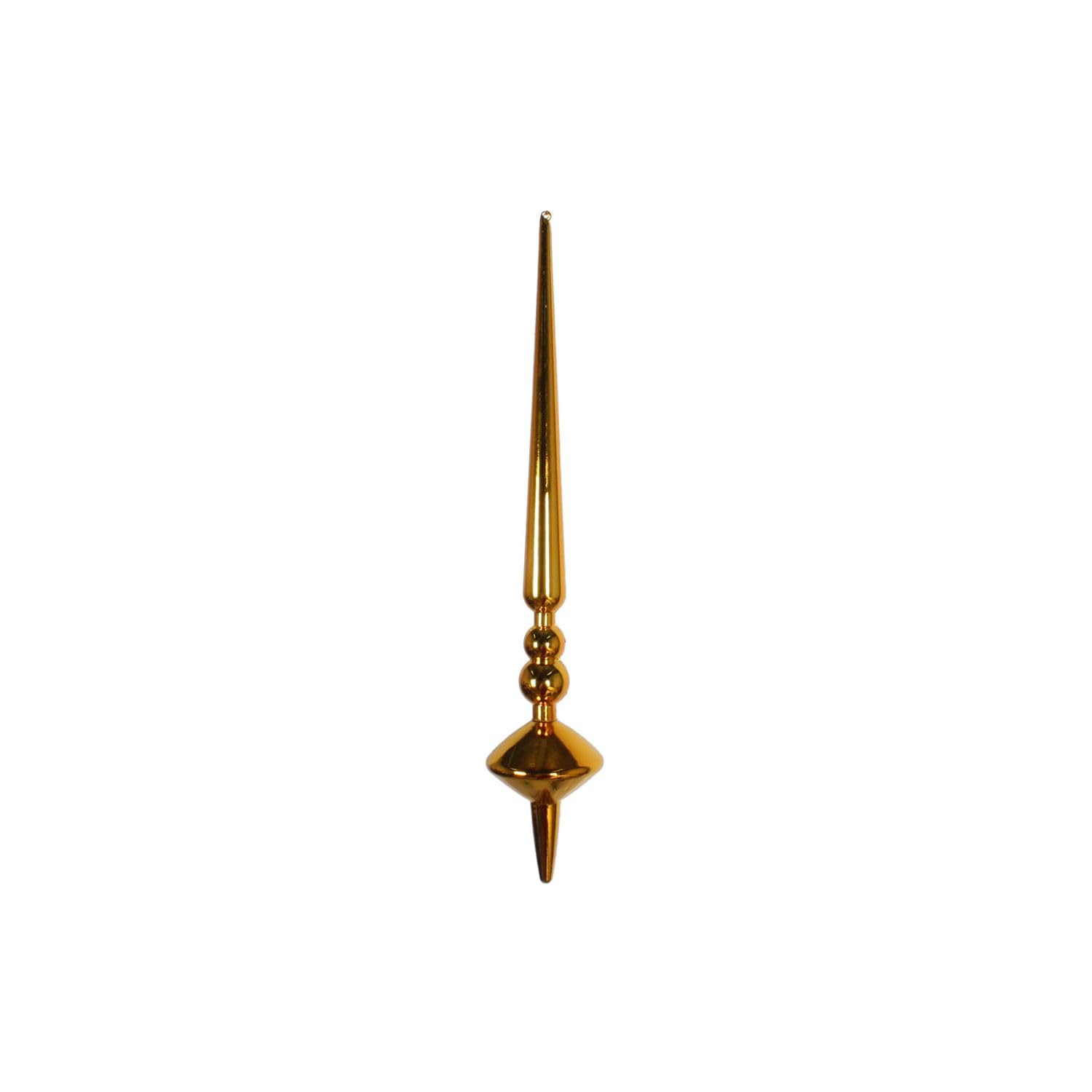 Casafoyer  12” Antique Gold Shiny Cupola Finial 3/B - M183330S - (Pack Of 2)