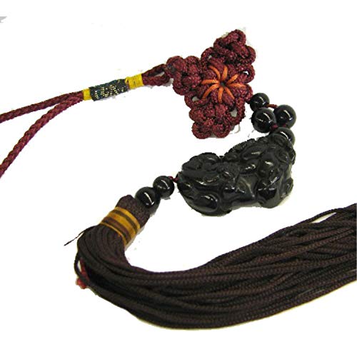 Black Obsidian Pi Yao Charm