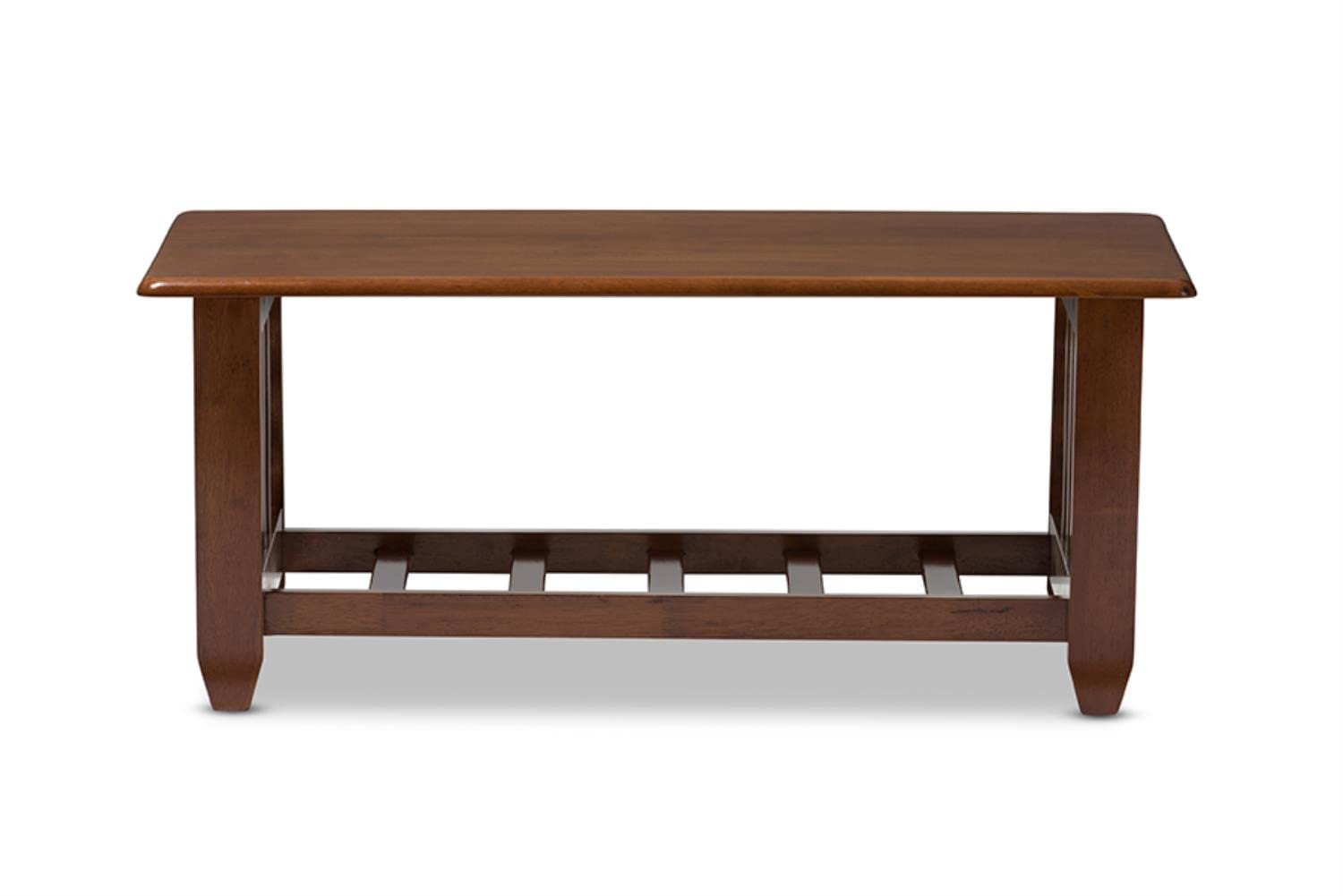 Baxton Studio Larissa Wood Coffee Table In Cherry