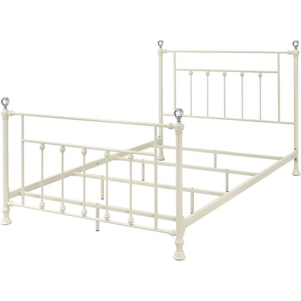 BD00133F - Full Bed, White Finish - Comet