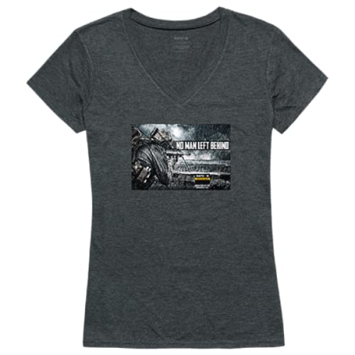 Graphic V-Neck, No Men Left, HCH, XL