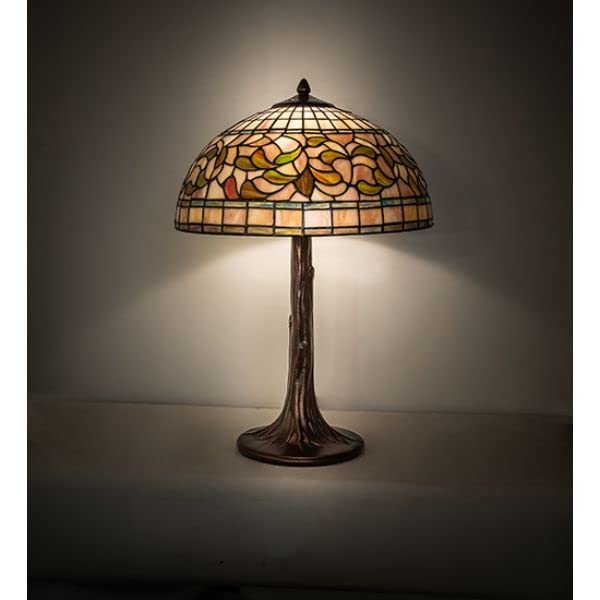 23 High Tiffany Turning Leaf Table Lamp