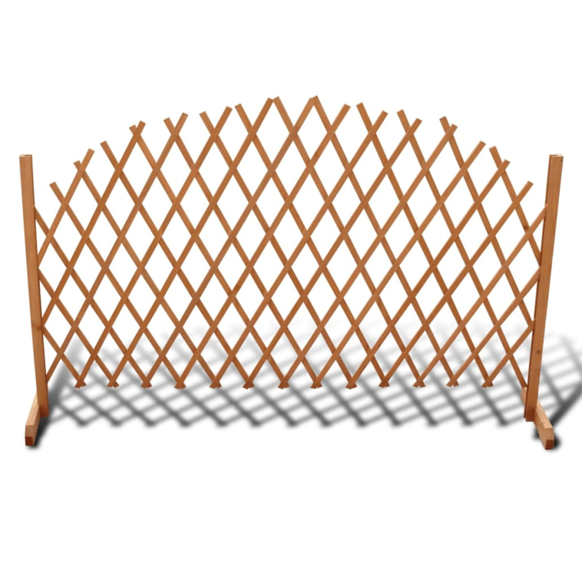 Vidaxl Trellis Fence Solid Wood 5' 11' X 3' 3'
