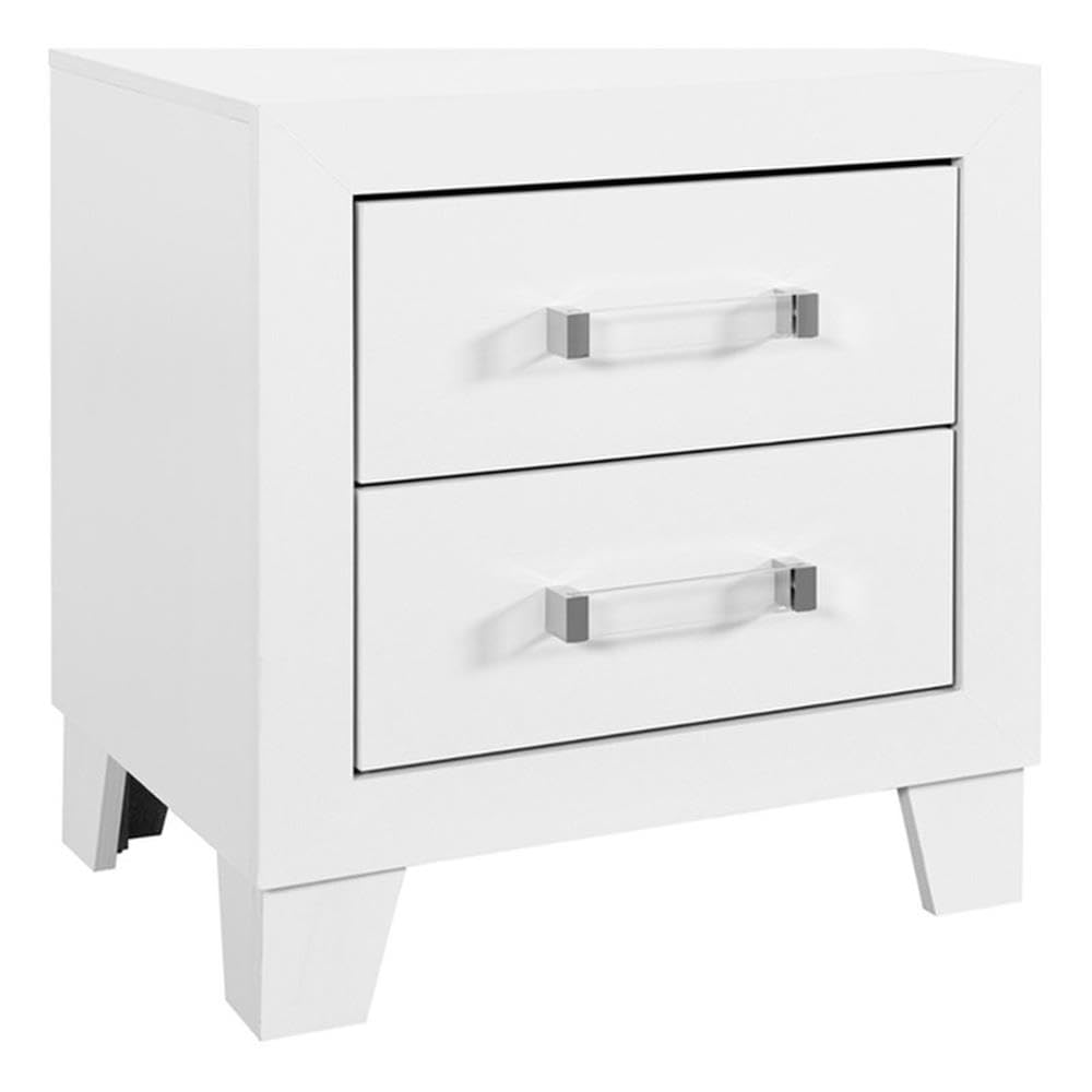 LUCCIA WHITE NIGHTSTAND