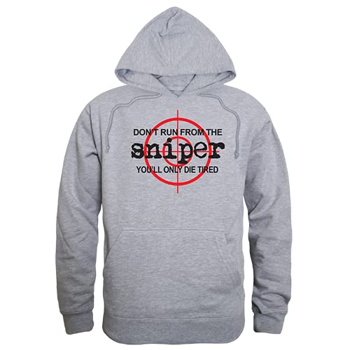 Graphic Pullover, Sniper, H.Grey, XL