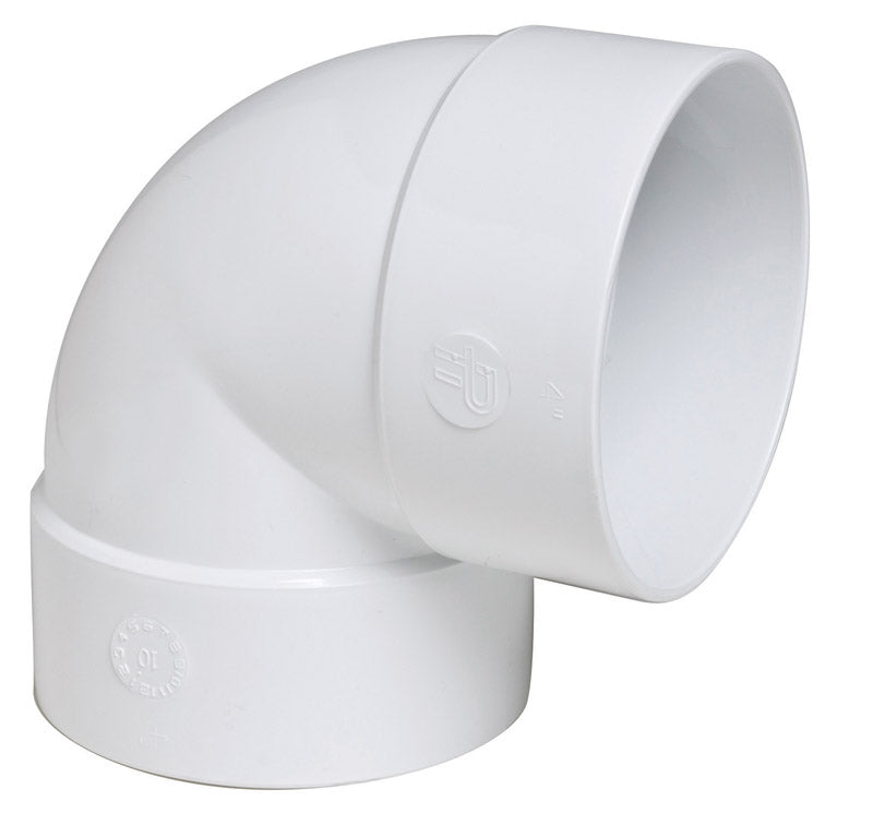 Elbow 90 Pvc 4 Shorturn (Pack Of 1)