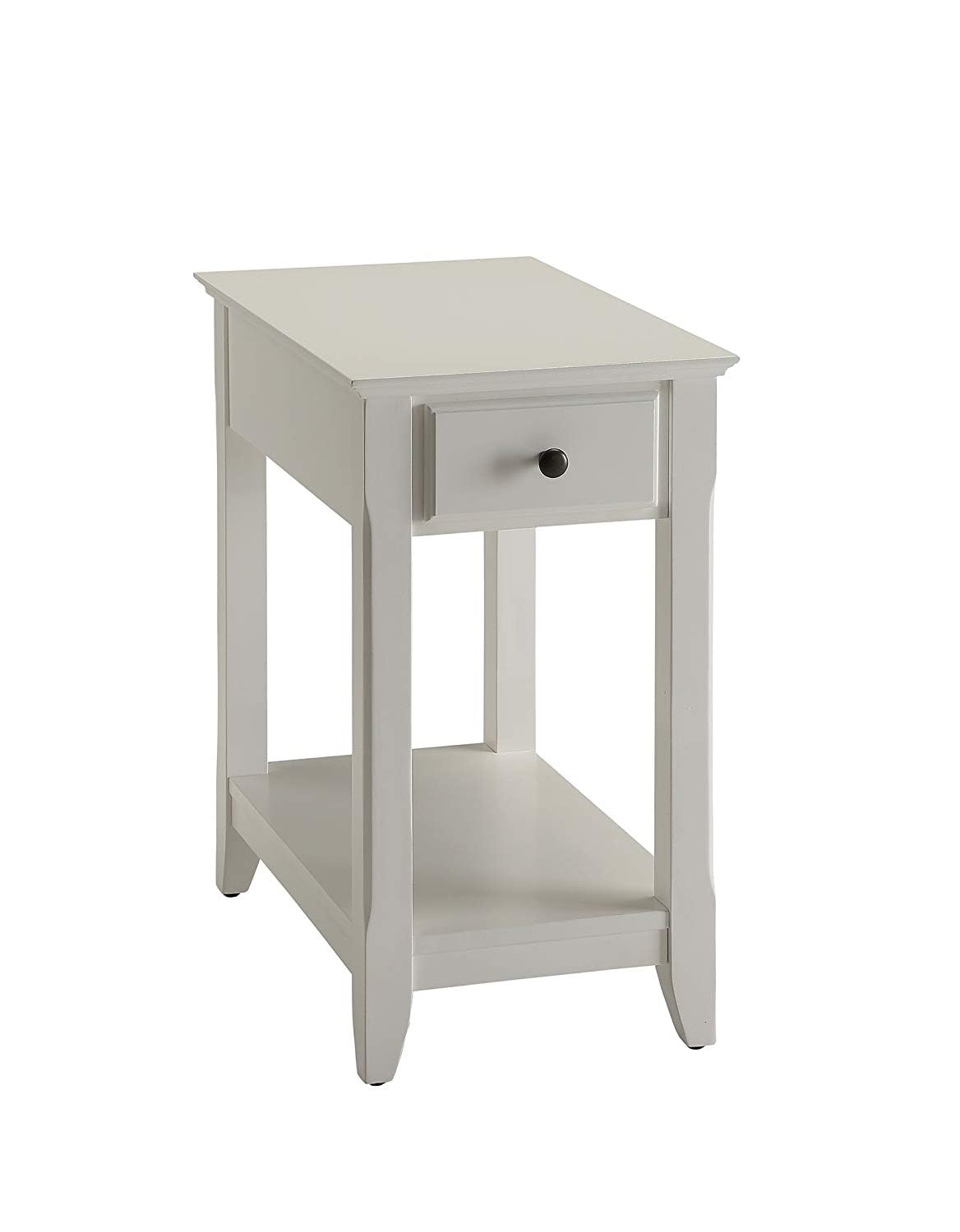Casafoyer Bertie End Table in White