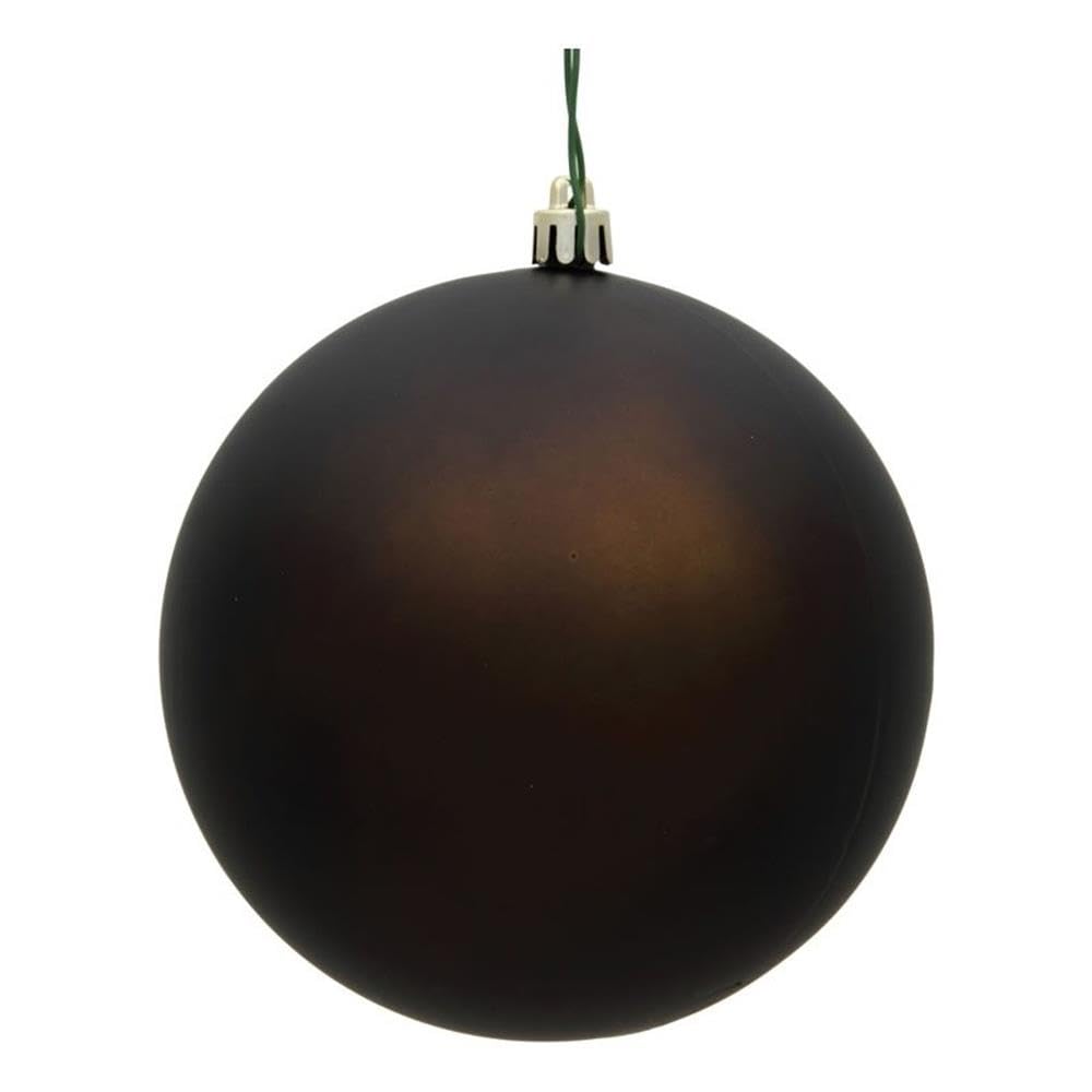 Casafoyer  10” Chocolate Matte Ball UV Drilled Cap - N592575DMV - (Pack Of 2)