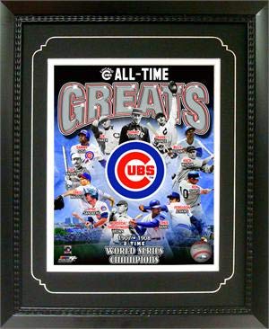 11x14 Deluxe Frame - Chicago Cubs Greats