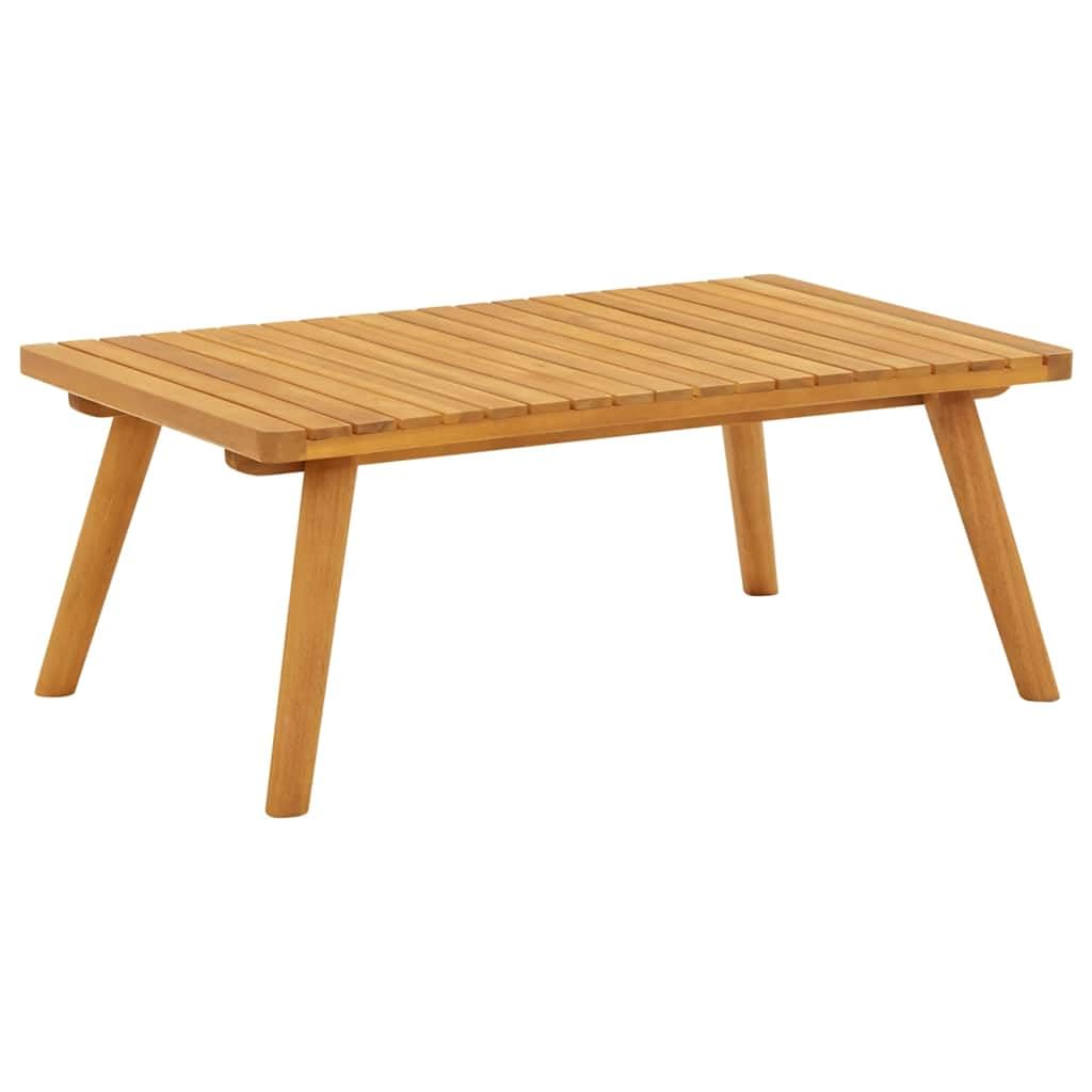 Casafoyer  Garden Coffee Table 35.4x21.7??13.8??Solid Acacia Wood - (Pack Of 2)