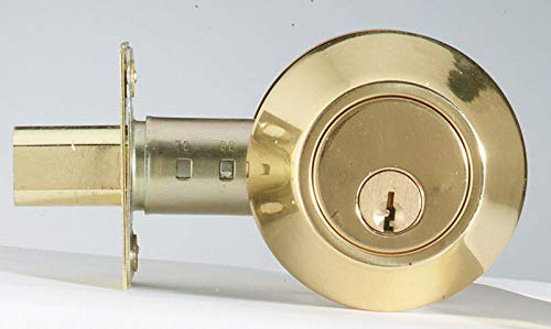 Homeplus Deadbolt Single Cylinder 2-38 Or 2-34 Bkst Kw1