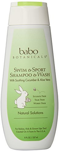 Babo Botanicals Shampoo and Wash Cucumber Aloe Vera - 8 fl oz