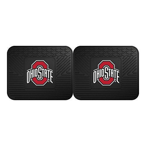 Fanmats 12266 Ohio State University Utility Mat - 2 Piece , 14X17