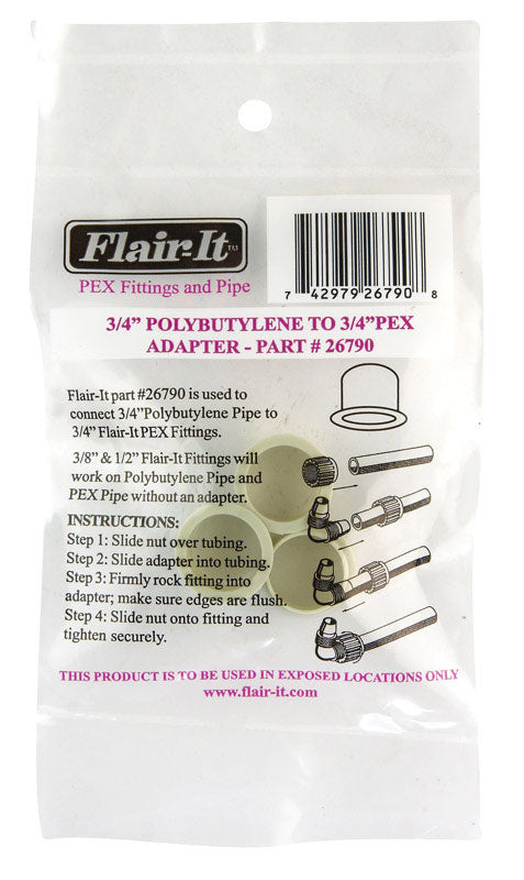 Adptr Polybut 3/4Px (Pack Of 1)