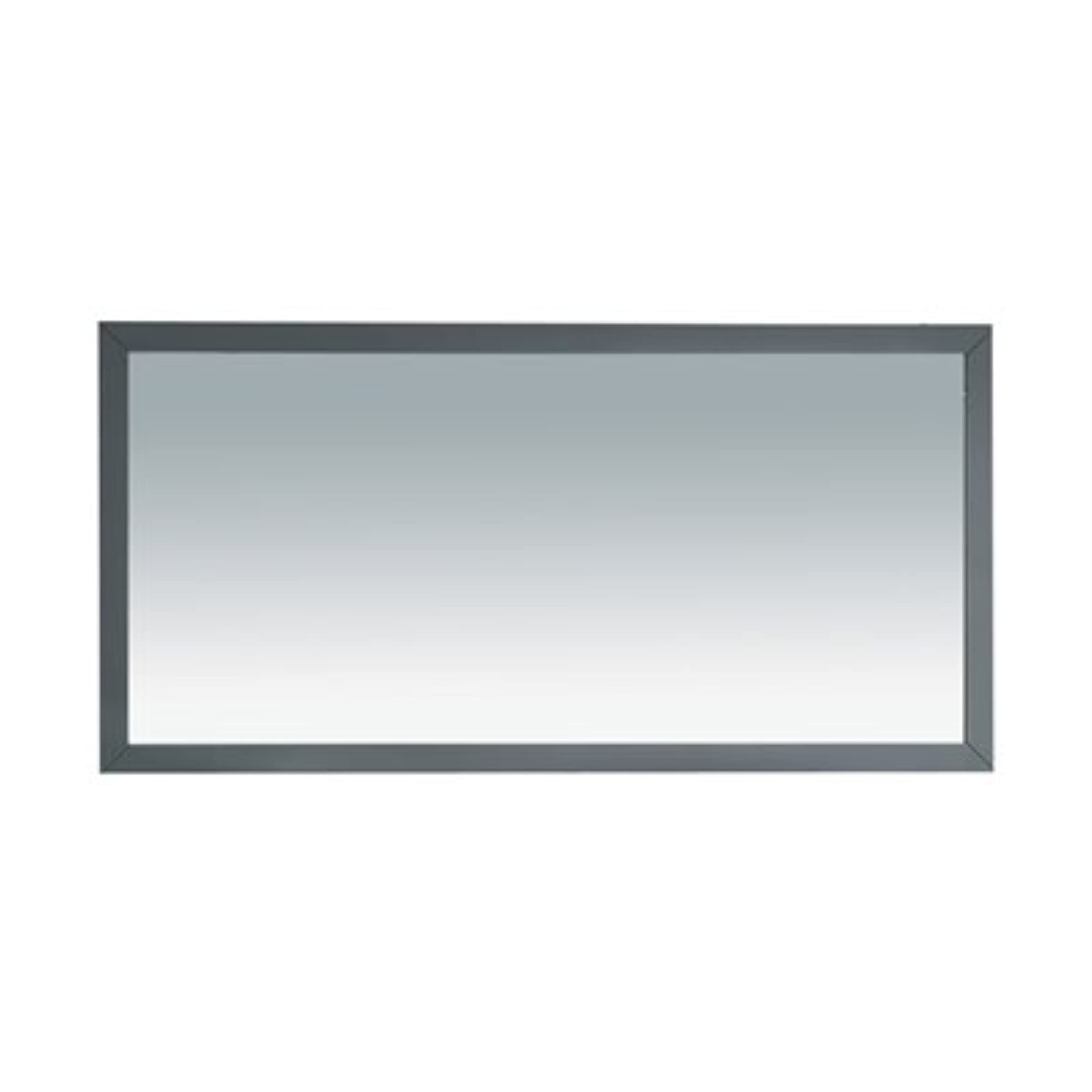 Fully Framed 60 Grey Mirror