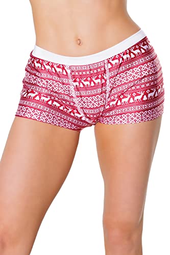 Coquette Unisex Boxer Brief with Snap Off Back Flap