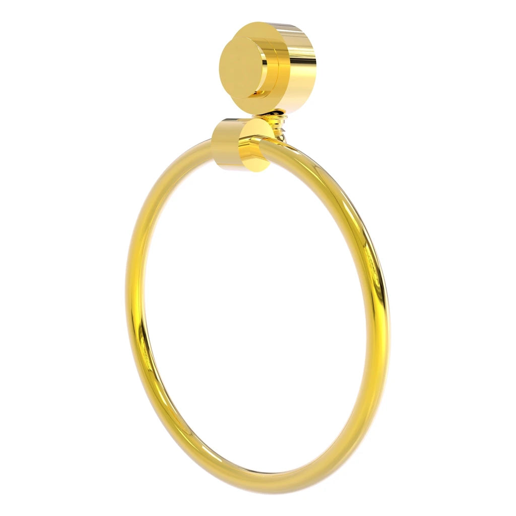 Venus Collection Towel Ring With Twist Accent - 416T-Pb