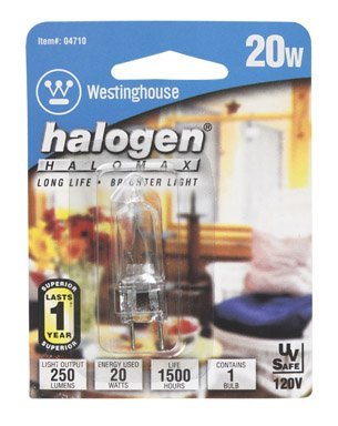 LAMP HALOGEN T-4 20 WATT (Pack of 1)