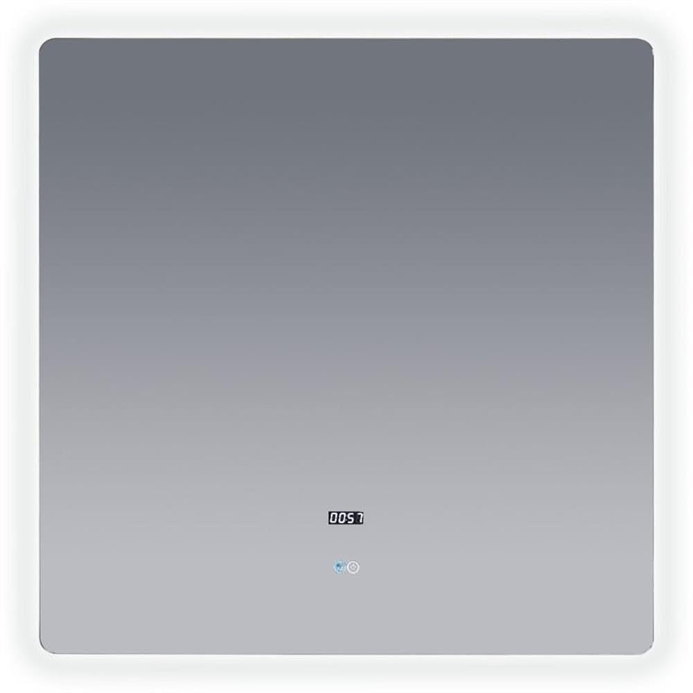 Lugano 36 Wide x 36??Tall LED Mirror w/ Defogger