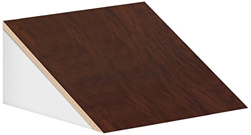 Sloping Hood - for Open Access Designer Locker and Designer Gear Locker - 24 Inches Deep - Mahogany