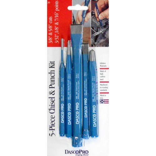 Dasco Pro 30 Punch And Chisel Kit (5 Piece)