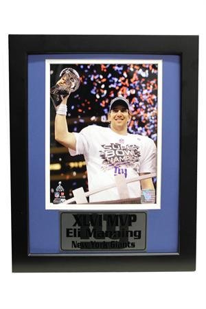 11x14 Deluxe Frame - Eli Manning New York Giants
