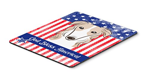 Carolines Treasures Bb2158Mp Borzoi Mouse Pad, Hot Pad Or Trivet, Large, Multicolor