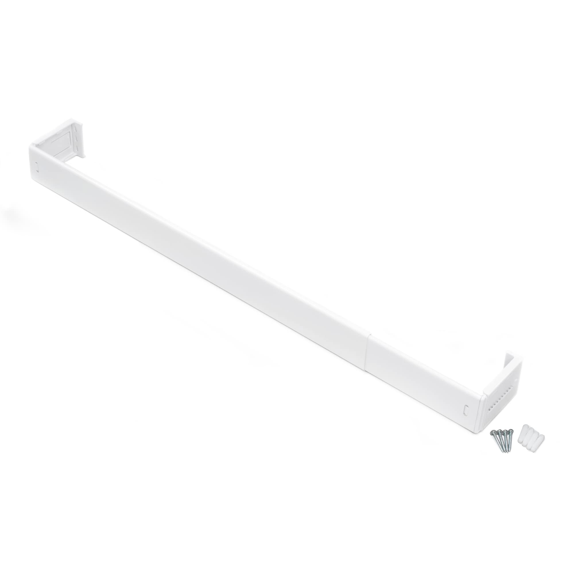 Fantasia 2.5 - Wide Rod Pocket Curtain Rod #280 28″-48″ - White