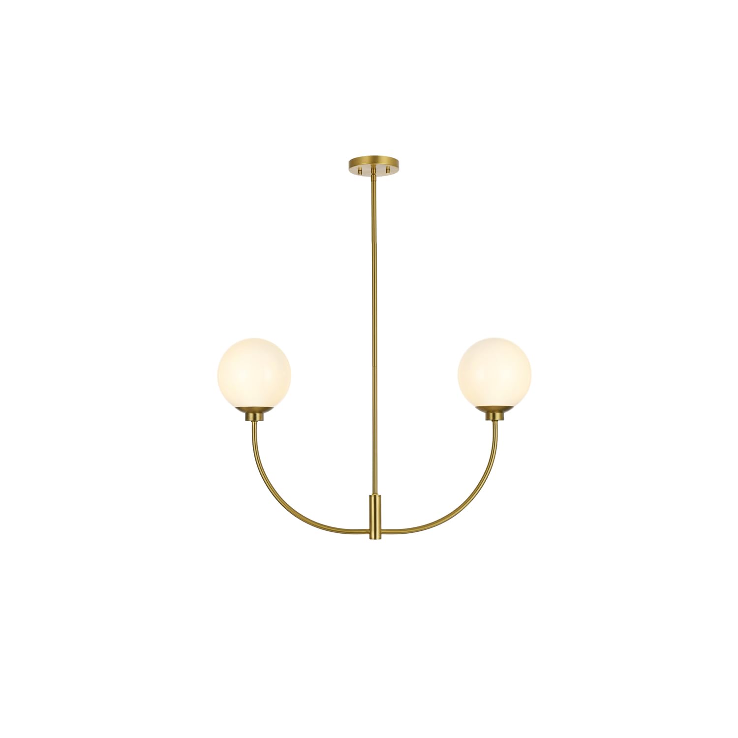 Nyomi 30 inch chandelier in Satin Gold