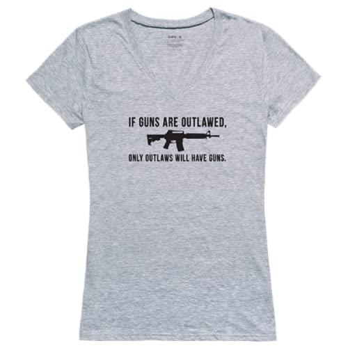Graphic V-Neck, Outlawed, HGY, 2X