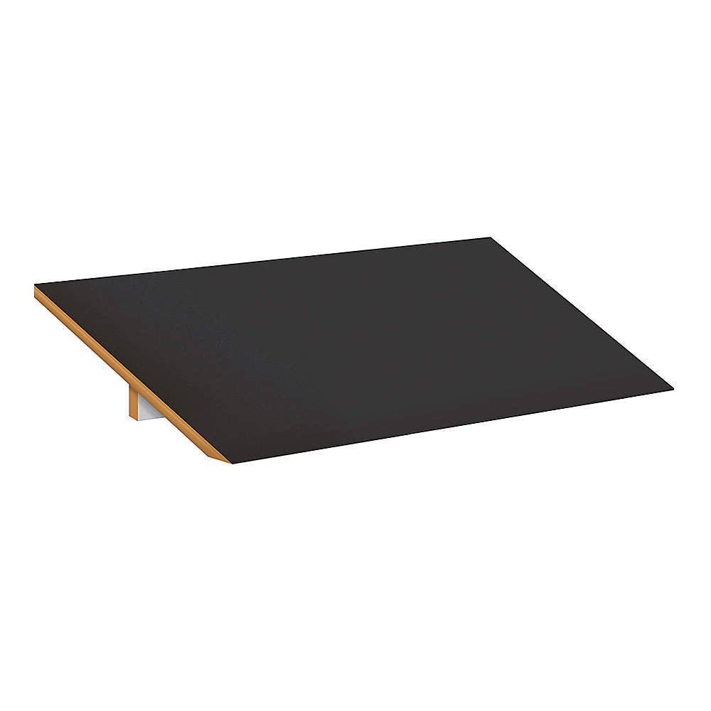 Sloping Hood - for 12 Inches Wide - 18 Inch Deep Designer Wood Locker - 3 Wide - Black